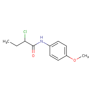 2-Chloro-n-(4-methoxyphenyl)butanamide