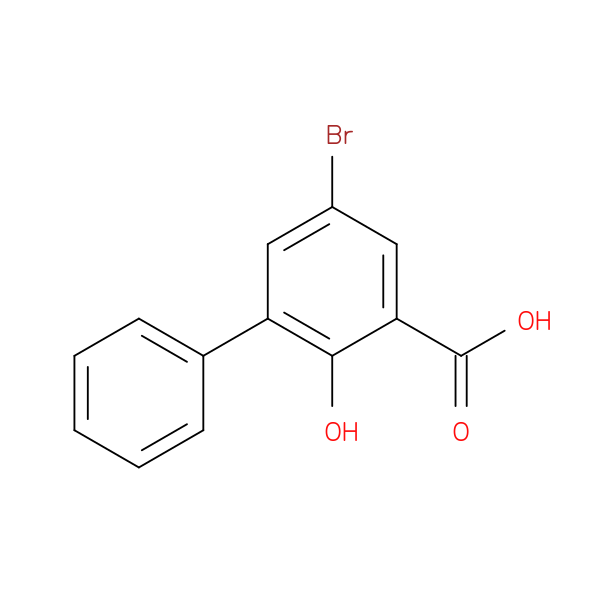 5-bromo-2-hydroxy-[1,1'-biphenyl]-3-carboxylicacid