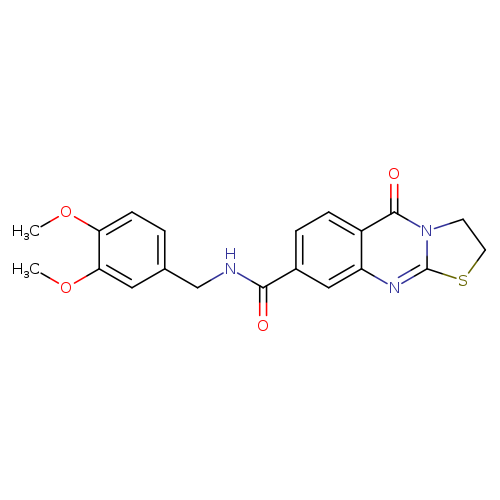 N-[(3,4-dimethoxyphenyl)methyl]-5-oxo-2H,3H,5H-[1,3]thiazolo[2,3-b]quinazoline-8-carboxamide