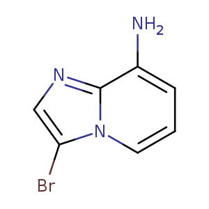 Imidazo[1,2-a]pyridin-8-amine, 3-bromo-