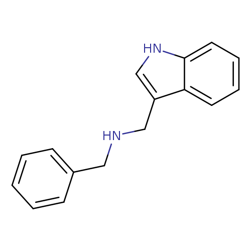 1H-Indole-3-methanamine, N-(phenylmethyl)-