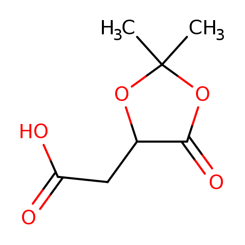 1,3-Dioxolane-4-acetic acid, 2,2-dimethyl-5-oxo-