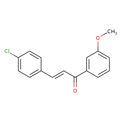 (2E)-3-(4-chlorophenyl)-1-(3-methoxyphenyl)prop-2-en-1-one