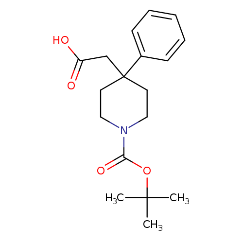 4-CARBOXYMETHYL-4-PHENYL-PIPERIDINE-1-CARBOXYLIC ACID TERT-BUTYL ESTER