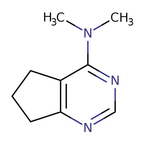 N,N-dimethyl-5H,6H,7H-cyclopenta[d]pyrimidin-4-amine