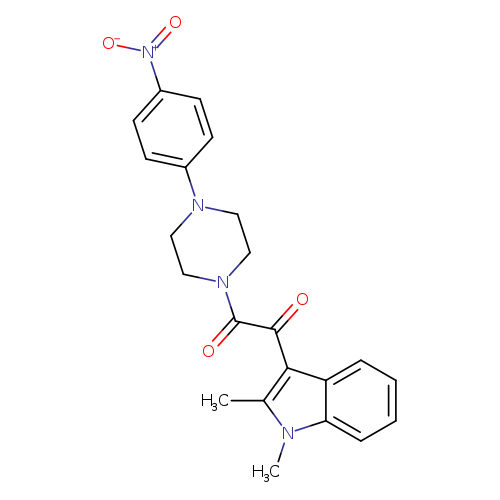 1-(1,2-dimethyl-1H-indol-3-yl)-2-[4-(4-nitrophenyl)piperazin-1-yl]ethane-1,2-dione
