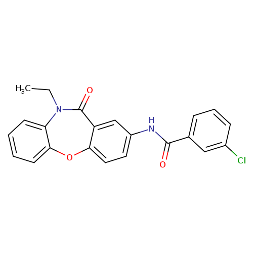 3-chloro-N-{9-ethyl-10-oxo-2-oxa-9-azatricyclo[9.4.0.0^{3,8}]pentadeca-1(11),3(8),4,6,12,14-hexaen-13-yl}benzamide