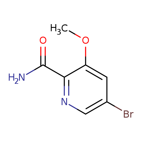 5-bromo-3-methoxypyridine-2-carboxamide