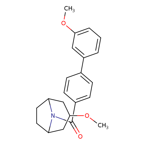 3-methoxy-8-{3'-methoxy-[1,1'-biphenyl]-4-carbonyl}-8-azabicyclo[3.2.1]octane