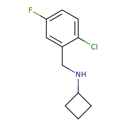 N-[(2-Chloro-5-fluorophenyl)methyl]cyclobutanamine