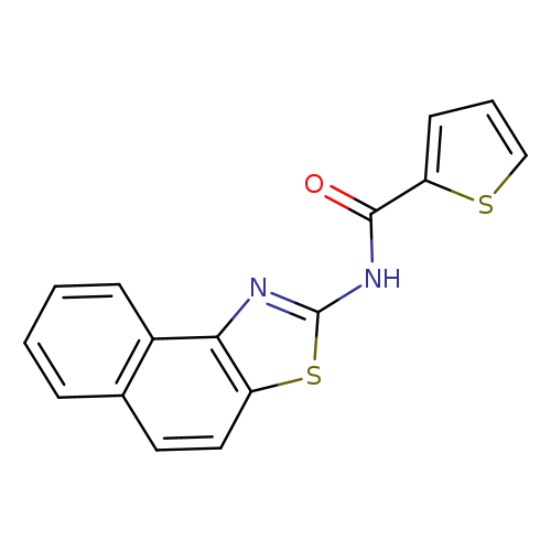 N-{naphtho[1,2-d][1,3]thiazol-2-yl}thiophene-2-carboxamide