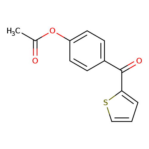 2-(4-Acetoxybenzoyl) thiophene
