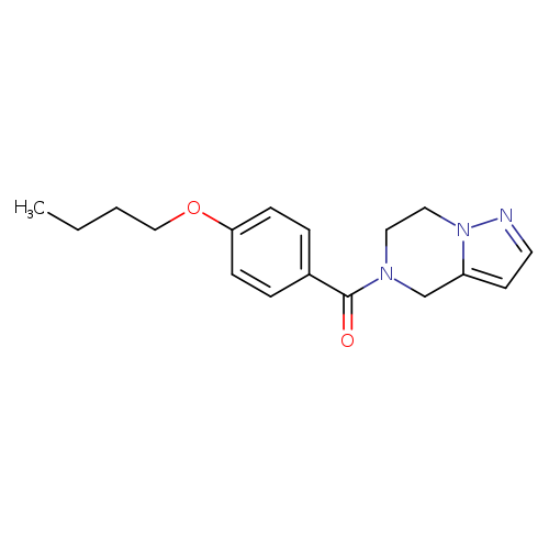 5-(4-butoxybenzoyl)-4H,5H,6H,7H-pyrazolo[1,5-a]pyrazine