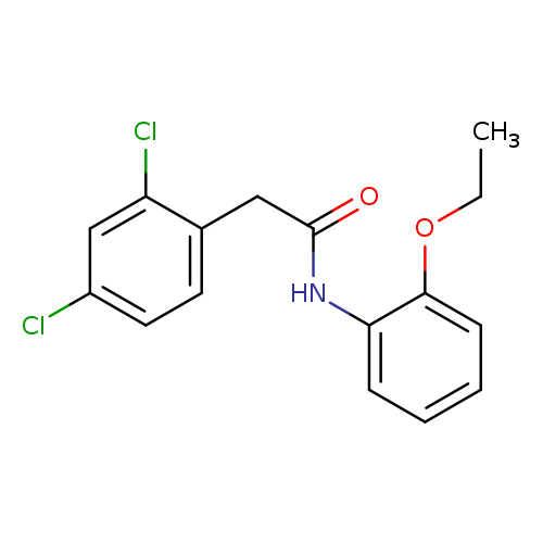 2-(2,4-dichlorophenyl)-N-(2-ethoxyphenyl)acetamide
