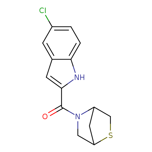 5-chloro-2-{2-thia-5-azabicyclo[2.2.1]heptane-5-carbonyl}-1H-indole