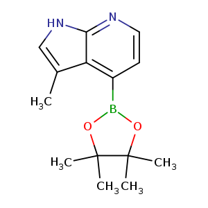 3-methyl-4-(tetramethyl-1,3,2-dioxaborolan-2-yl)-1H-pyrrolo[2,3-b]pyridine
