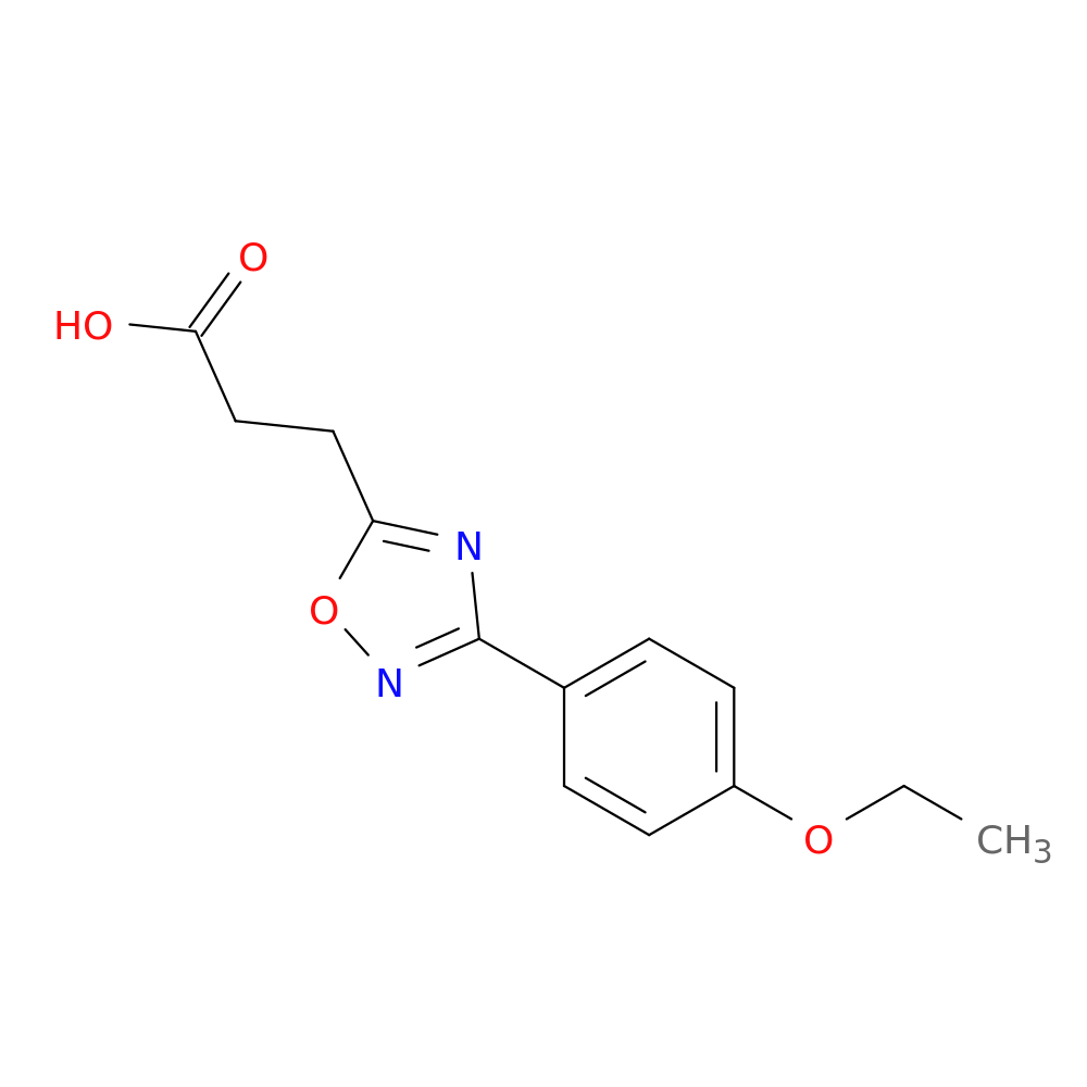 3-[3-(4-EThoxyphenyl)-1,2,4-oxadiazol-5-yl]propanoic acid