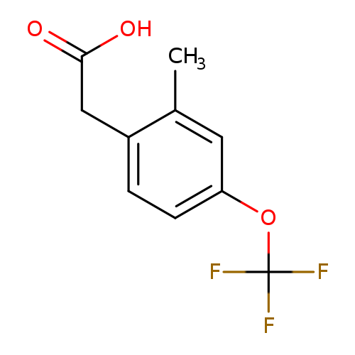 2-Methyl-4-(trifluoromethoxy)phenylacetic acid