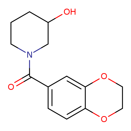 Methanone, (2,3-dihydro-1,4-benzodioxin-6-yl)(3-hydroxy-1-piperidinyl)-