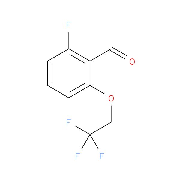 2-fluoro-6-(2,2,2-trifluoroethoxy)benzaldehyde
