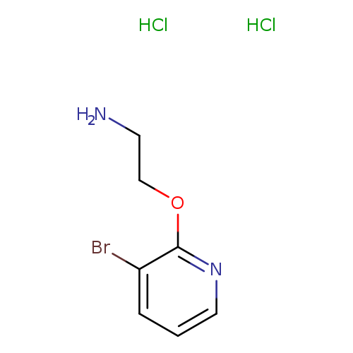 2-[(3-bromopyridin-2-yl)oxy]ethan-1-aminedihydrochloride