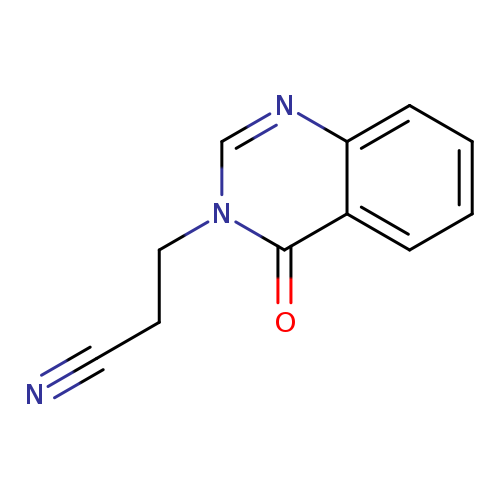 3-(4-Oxoquinazolin-3(4H)-yl)propanenitrile