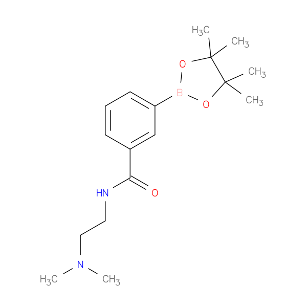 3-(2-(Dimethylamino)ethylcarbamoyl)phenylboronic acid, pinacol ester