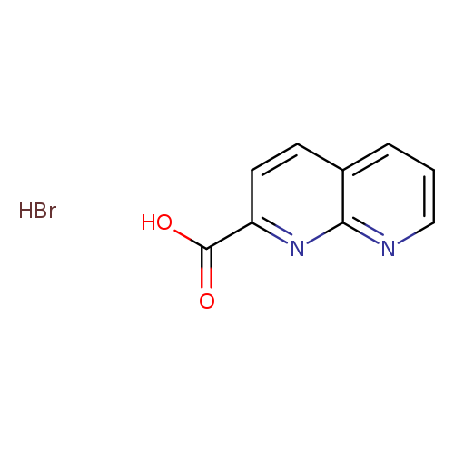 1,8-NAPHTHYRIDINE-2-CARBOXYLIC ACID HYDROBROMIDE