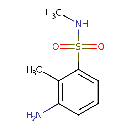 3-amino-N,2-dimethylbenzene-1-sulfonamide