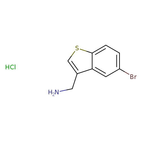 (5-bromobenzo[b]thiophen-3-yl)methanamine hydrochloride