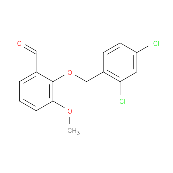 2-[(2,4-Dichlorobenzyl)oxy]-3-methoxybenzaldehyde