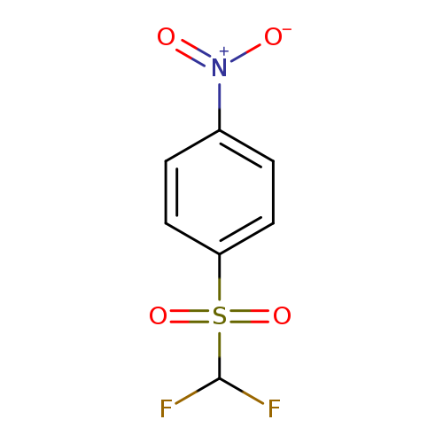 Benzene, 1-[(difluoromethyl)sulfonyl]-4-nitro-