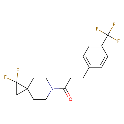 1-{1,1-difluoro-6-azaspiro[2.5]octan-6-yl}-3-[4-(trifluoromethyl)phenyl]propan-1-one