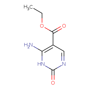 5-Pyrimidinecarboxylic acid, 6-amino-1,2-dihydro-2-oxo-, ethyl ester