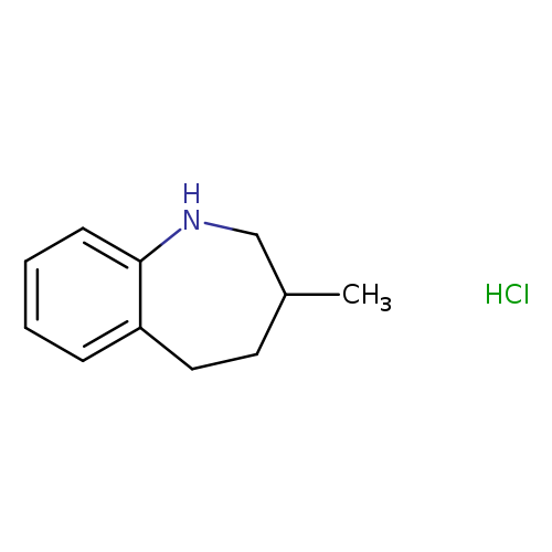3-methyl-2,3,4,5-tetrahydro-1H-1-benzazepinehydrochloride