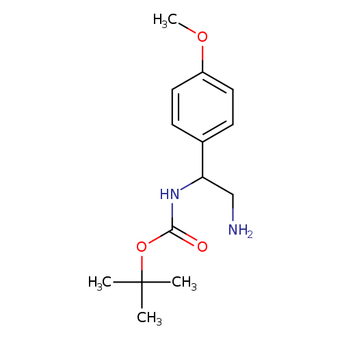 tert-butyl N-[2-amino-1-(4-methoxyphenyl)ethyl]carbamate