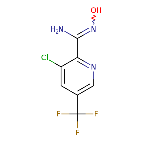 (Z)-3-chloro-N'-hydroxy-5-(trifluoromethyl)pyridine-2-carboximidamide