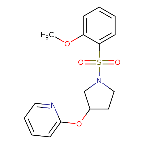 2-{[1-(2-methoxybenzenesulfonyl)pyrrolidin-3-yl]oxy}pyridine