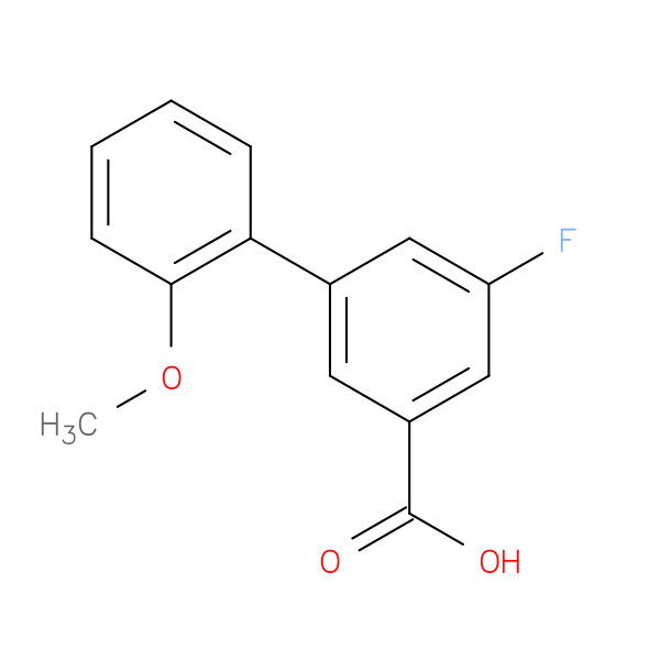 5-Fluoro-3-(2-methoxyphenyl)benzoic acid