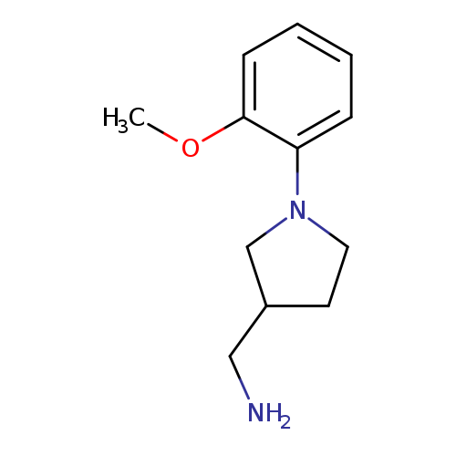 [1-(2-methoxyphenyl)pyrrolidin-3-yl]methanamine