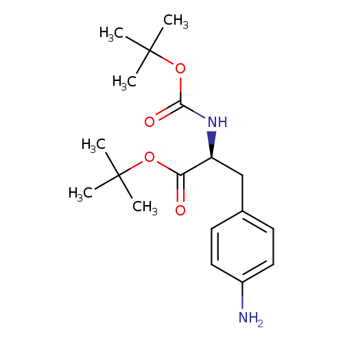 L-Phenylalanine, 4-amino-N-[(1,1-dimethylethoxy)carbonyl]-, 1,1-dimethylethyl ester