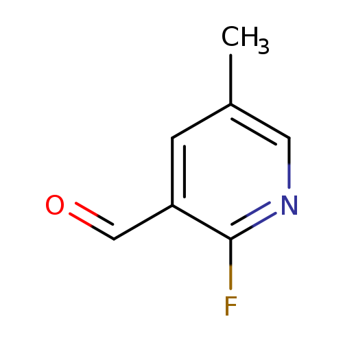 3-Pyridinecarboxaldehyde, 2-fluoro-5-methyl-