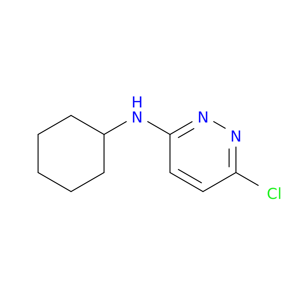 3-Chloro-6-cyclohexylaminopyridazine
