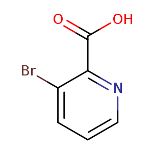 2-​Pyridinecarboxylic acid, 3-​bromo-