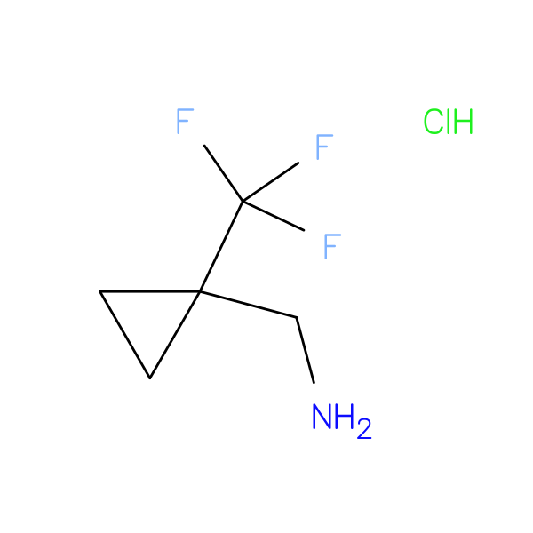 [1-(trifluoromethyl)cyclopropyl]methanamine hydrochloride