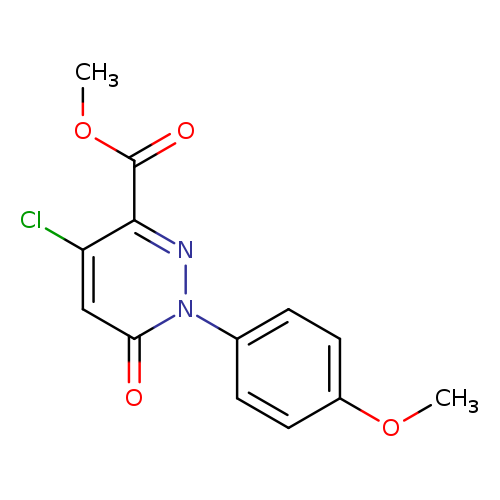 Methyl 4-chloro-1-(4-methoxyphenyl)-6-oxo-1,6-dihydropyridazine-3-carboxylate