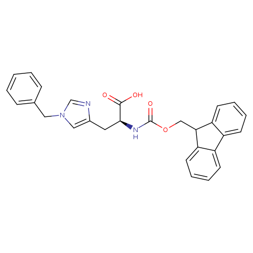 N-[(9H-Fluoren-9-ylmethoxy)carbonyl]-1-(phenylmethyl)-L-histidine