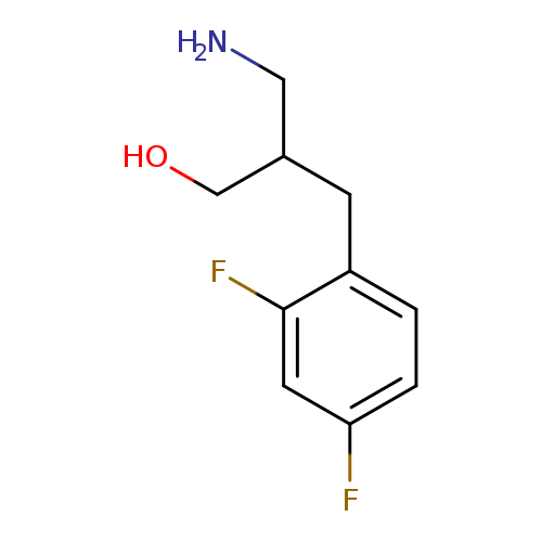 3-amino-2-[(2,4-difluorophenyl)methyl]propan-1-ol
