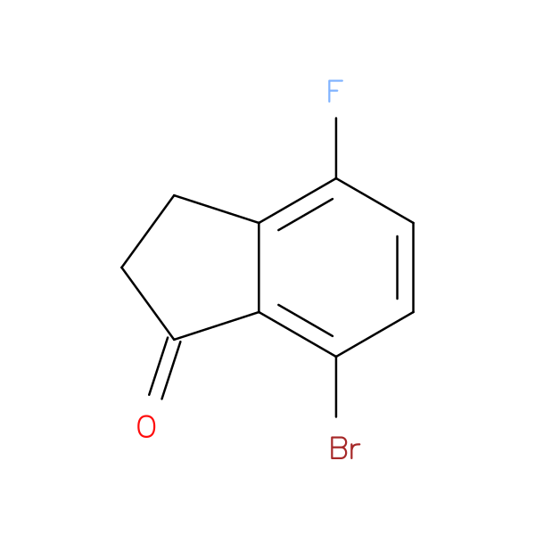 7-Bromo-4-fluoro-2,3-dihydro-1H-inden-1-one
