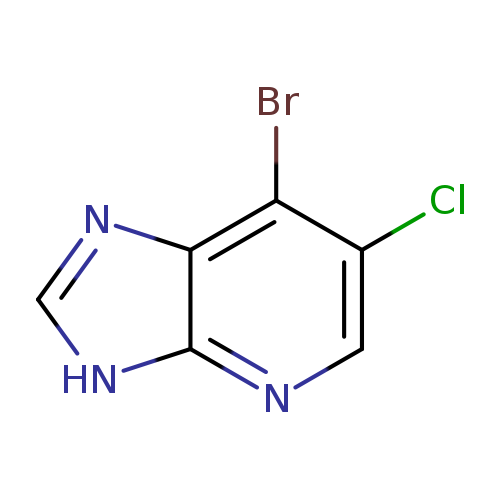 7-bromo-6-chloro-3H-imidazo[4,5-b]pyridine